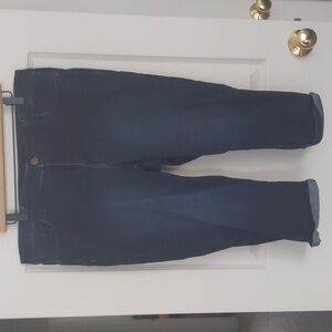 Denim capris